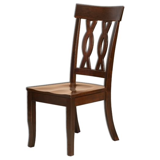 Amish USA Made Handcrafted Carson Traditional Chair sold by Online Amish Furniture LLC