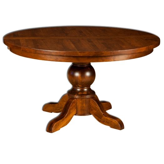 Amish USA Made Handcrafted Carson Pedestal Table sold by Online Amish Furniture LLC