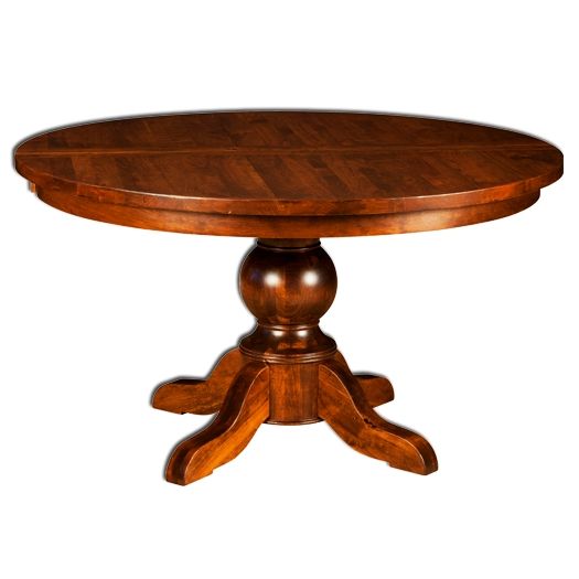 Amish USA Made Handcrafted Carson Pedestal Table sold by Online Amish Furniture LLC