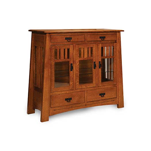 Amish USA Made Handcrafted Carverdale High Buffet sold by Online Amish Furniture LLC