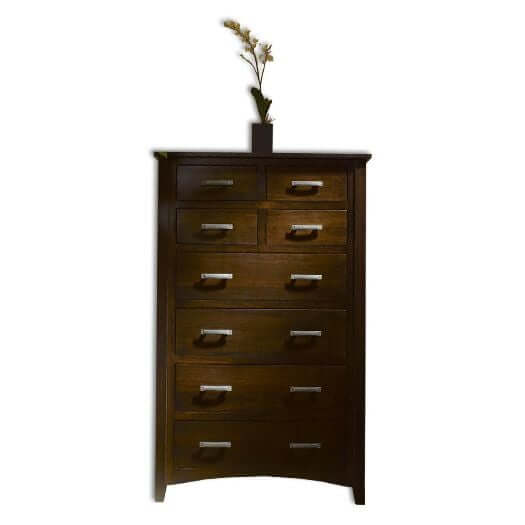 Amish USA Made Handcrafted Cambrai Mission Chest of Drawers sold by Online Amish Furniture LLC
