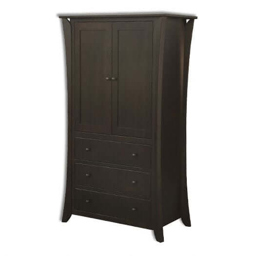 Amish USA Made Handcrafted Caledonia Armoire sold by Online Amish Furniture LLC
