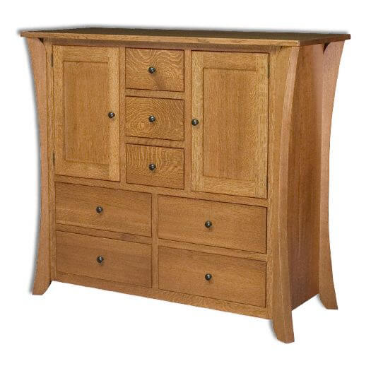 Amish USA Made Handcrafted Caledonia His and Hers Chest sold by Online Amish Furniture LLC