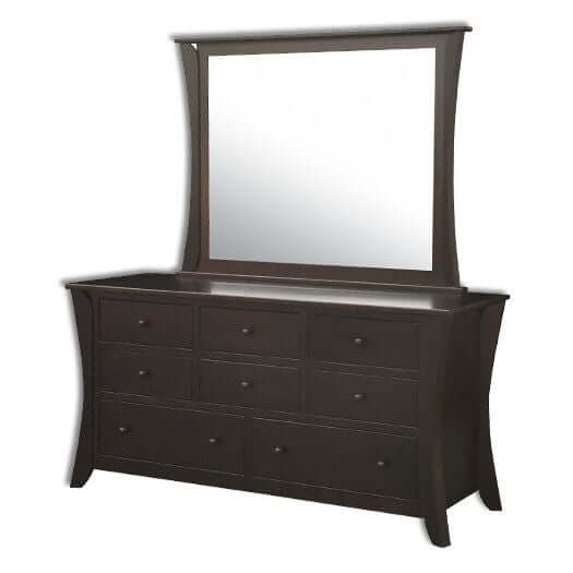 Amish USA Made Handcrafted Caledonia 8 Drawer Dresser sold by Online Amish Furniture LLC