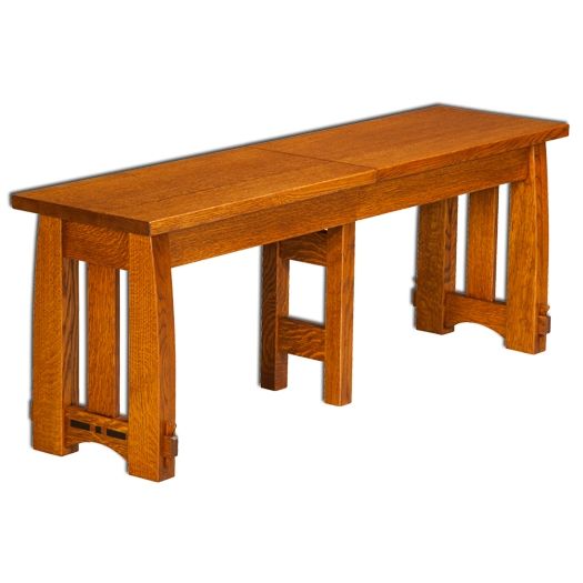 Amish USA Made Handcrafted Colebrook Extenda Bench sold by Online Amish Furniture LLC