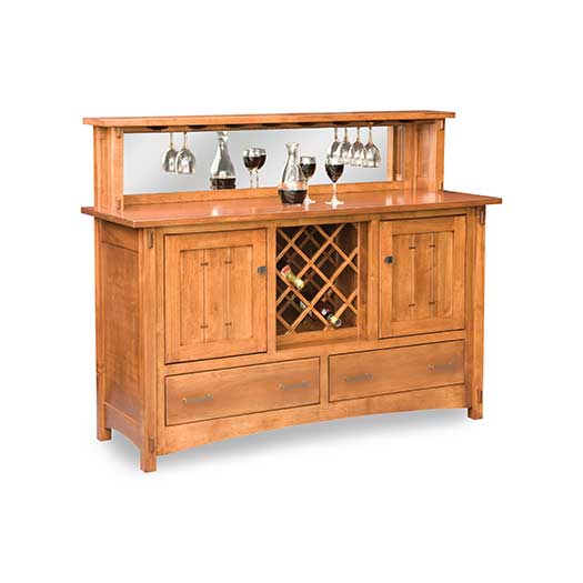 Amish USA Made Handcrafted Crestline Buffet sold by Online Amish Furniture LLC