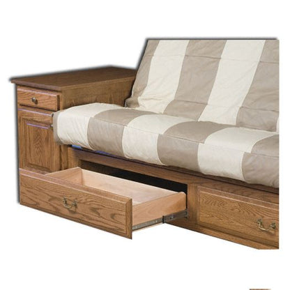 Amish USA Made Handcrafted Reliance Traditional Futon sold by Online Amish Furniture LLC