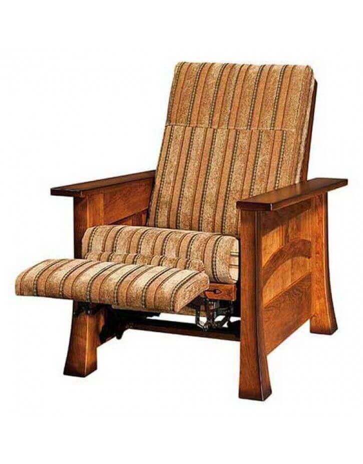 Amish USA Made Handcrafted Brady Recliner sold by Online Amish Furniture LLC