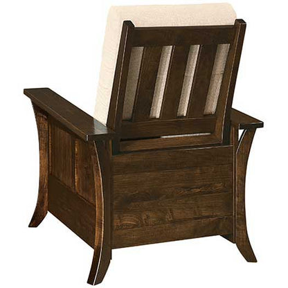 Amish USA Made Handcrafted Calendonia Recliner sold by Online Amish Furniture LLC