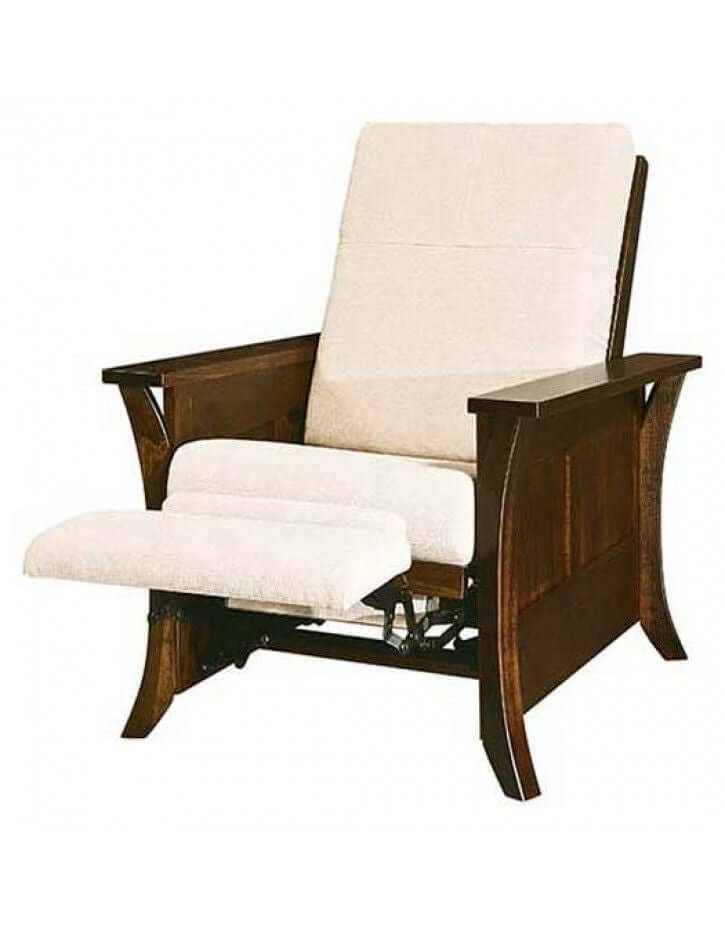 Amish USA Made Handcrafted Calendonia Recliner sold by Online Amish Furniture LLC