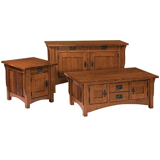 Amish USA Made Handcrafted Logan Occasional Tables sold by Online Amish Furniture LLC