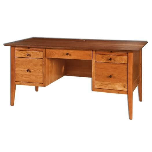 Amish USA Made Handcrafted Alamo Pencil Desk sold by Online Amish Furniture LLC