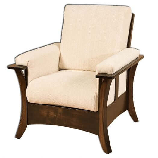 Amish USA Made Handcrafted Caledonia Chair sold by Online Amish Furniture LLC