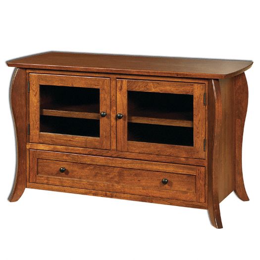 Amish USA Made Handcrafted Quincy 49 TV Cabinet sold by Online Amish Furniture LLC