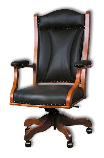 Amish USA Made Handcrafted Office Desk Chair DC55 sold by Online Amish Furniture LLC