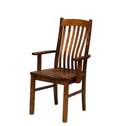 Amish USA Made Handcrafted Delilah Chair sold by Online Amish Furniture LLC