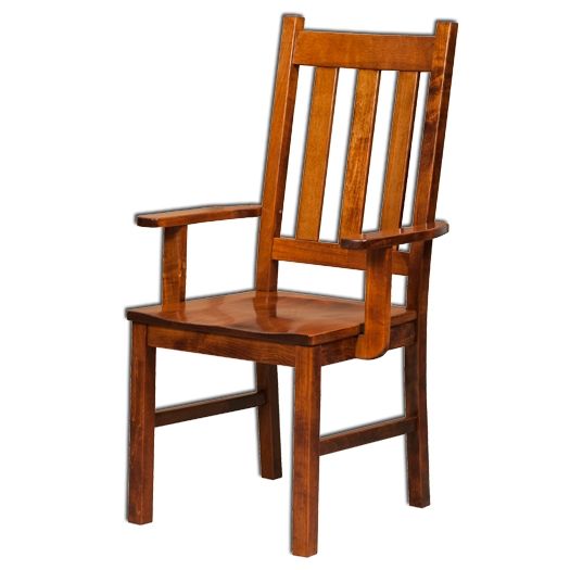 Amish USA Made Handcrafted Denver Chair sold by Online Amish Furniture LLC