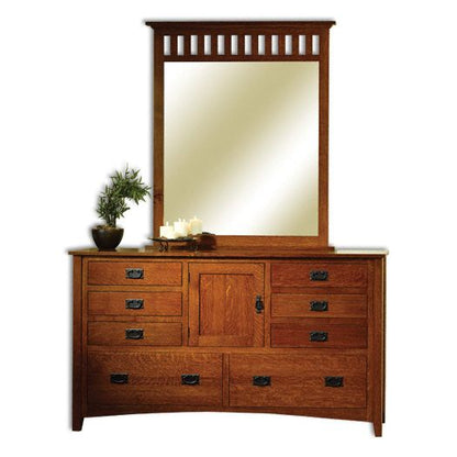 Amish USA Made Handcrafted Mission Antique Dresser sold by Online Amish Furniture LLC