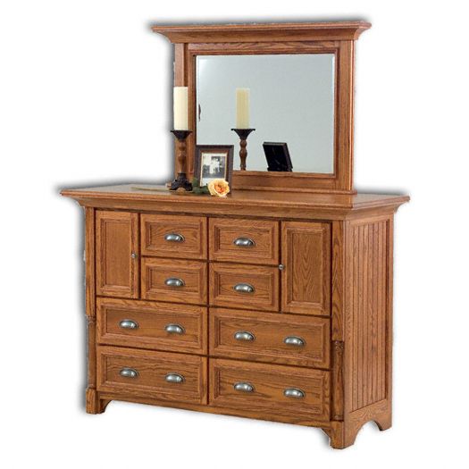 Amish USA Made Handcrafted Palisade 66" Dresser sold by Online Amish Furniture LLC