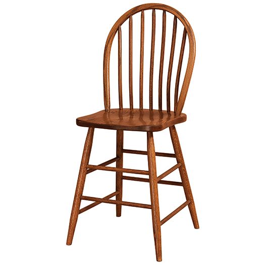 Amish USA Made Handcrafted Econo Bar Stool sold by Online Amish Furniture LLC