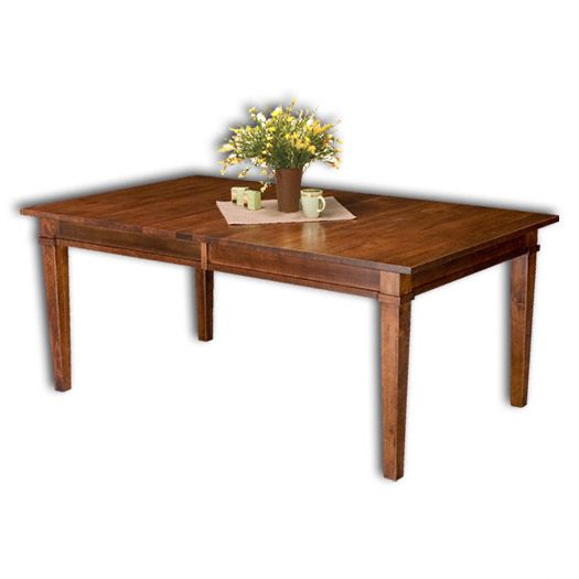 Amish USA Made Handcrafted Ethan Leg Table sold by Online Amish Furniture LLC
