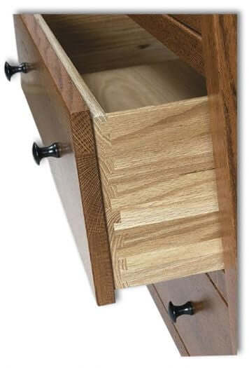 Amish USA Made Handcrafted Bunker Hill 60W Dresser sold by Online Amish Furniture LLC