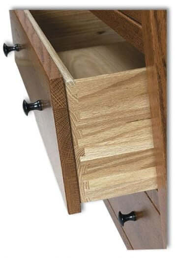Amish USA Made Handcrafted Bunker Hill 7-Drawer Chest sold by Online Amish Furniture LLC