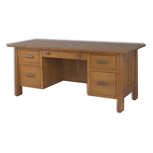 Amish USA Made Handcrafted Freemont Mission File Desks sold by Online Amish Furniture LLC