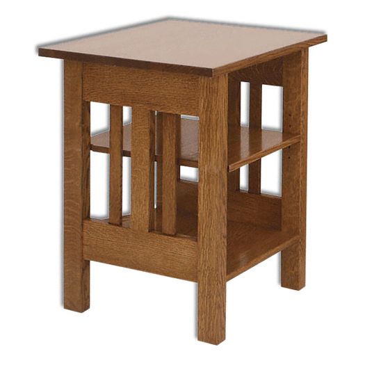 Amish USA Made Handcrafted Freemont Mission Printer Stand sold by Online Amish Furniture LLC
