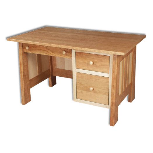 Amish USA Made Handcrafted Freemont Mission Student Desk sold by Online Amish Furniture LLC