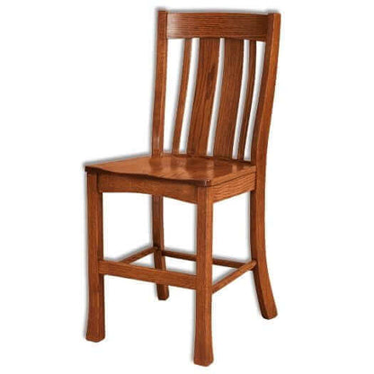 Amish USA Made Handcrafted Breckenridge Bar Stool sold by Online Amish Furniture LLC