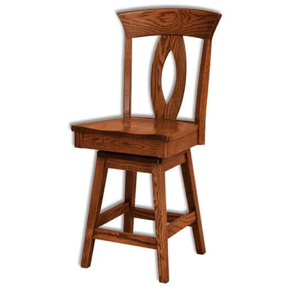 Amish USA Made Handcrafted Brookfield Bar Stool sold by Online Amish Furniture LLC