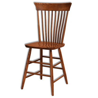 Amish USA Made Handcrafted Concord Bar Stool sold by Online Amish Furniture LLC
