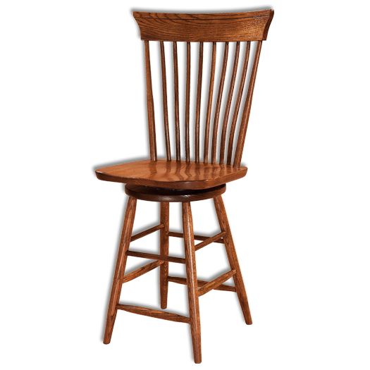 Amish USA Made Handcrafted Concord Bar Stool sold by Online Amish Furniture LLC