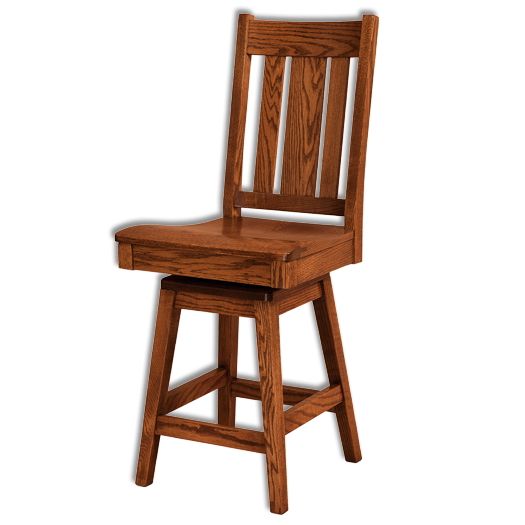 Amish USA Made Handcrafted Jacoby Bar Stool sold by Online Amish Furniture LLC