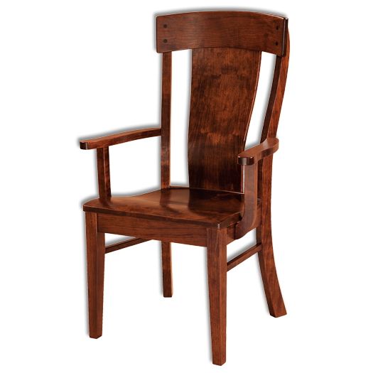 Amish USA Made Handcrafted Lacombe Chair sold by Online Amish Furniture LLC