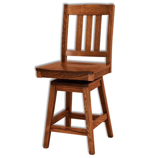 Amish USA Made Handcrafted Lodge Bar Stool sold by Online Amish Furniture LLC