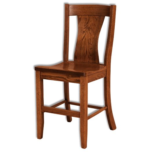 Amish USA Made Handcrafted Westin Bar Stool sold by Online Amish Furniture LLC