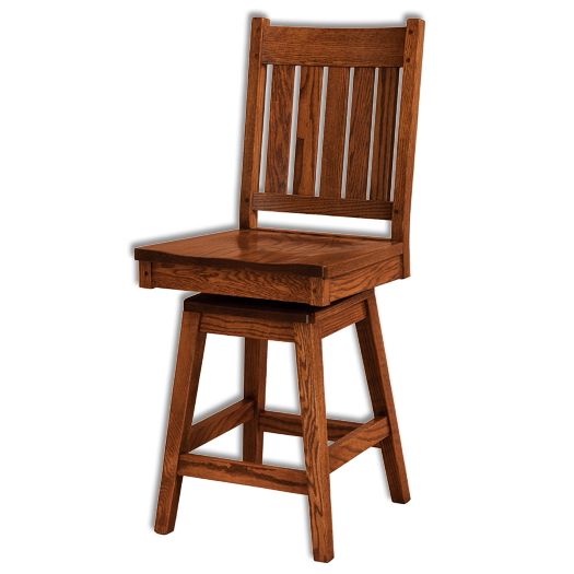 Amish USA Made Handcrafted Williamsburg Bar Stool sold by Online Amish Furniture LLC