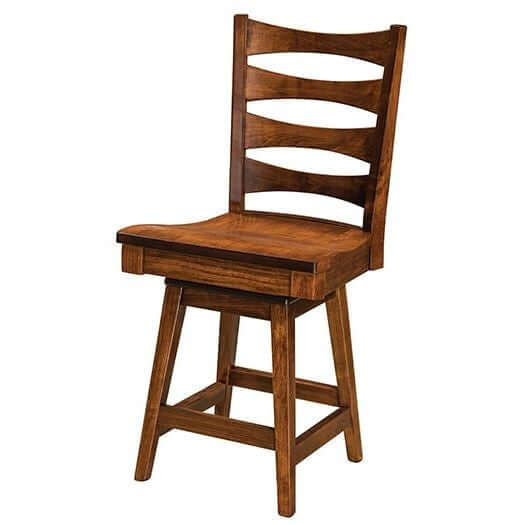 Amish USA Made Handcrafted Armanda Bar Stool sold by Online Amish Furniture LLC