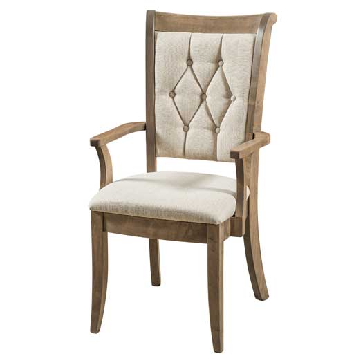 Amish USA Made Handcrafted Chelsea Chair sold by Online Amish Furniture LLC