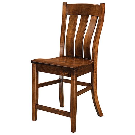 Amish USA Made Handcrafted Chesterton Bar Stool sold by Online Amish Furniture LLC
