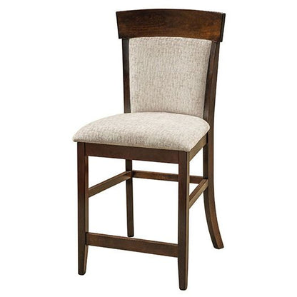 Amish USA Made Handcrafted Riverside Bar Stool sold by Online Amish Furniture LLC