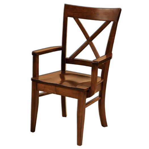 Amish USA Made Handcrafted Frontier Chair sold by Online Amish Furniture LLC