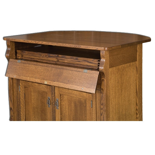 Amish USA Made Handcrafted Hampton Frontier Buffet Island sold by Online Amish Furniture LLC