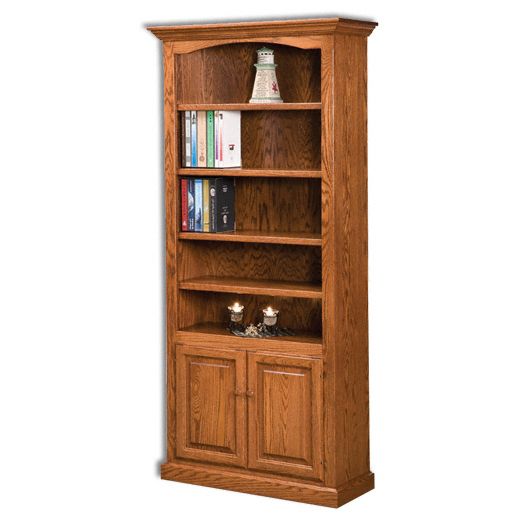 Amish USA Made Handcrafted Hoosier Heritage Bookcases sold by Online Amish Furniture LLC