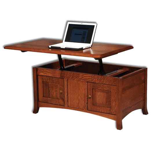Amish USA Made Handcrafted Carlisle Occasional Enclosed Tables sold by Online Amish Furniture LLC