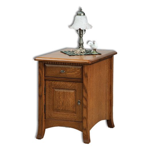 Amish USA Made Handcrafted Carlisle Occasional Enclosed Tables sold by Online Amish Furniture LLC