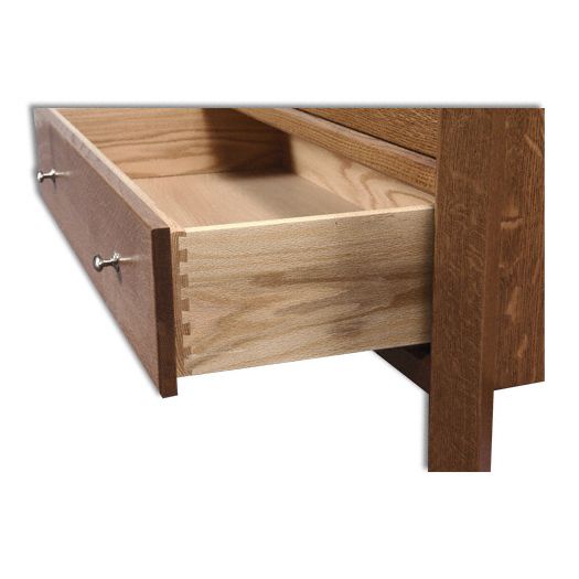 Amish USA Made Handcrafted Vancoover Double Dresser sold by Online Amish Furniture LLC