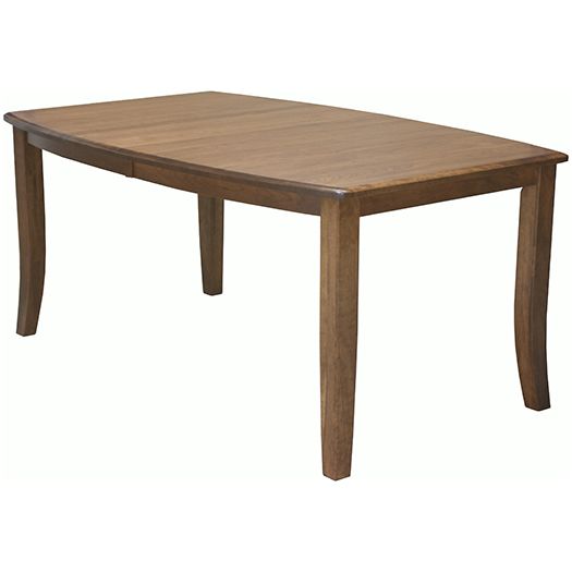 Amish USA Made Handcrafted Gallery Leg Table sold by Online Amish Furniture LLC